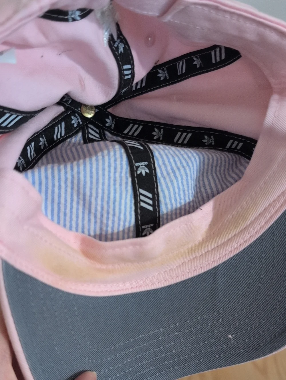 adidas Originals Pink/White Trefoil Logo Cap OSFM